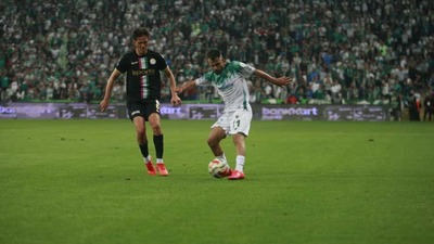 Bursaspor'un 20 maçlık yenilmezlik serisi bitti!