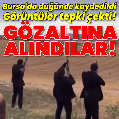 Tepki çeken görüntünün ardından gözaltına alındılar!