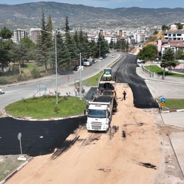 Tokat'ta Denizli Caddesi yenilendi