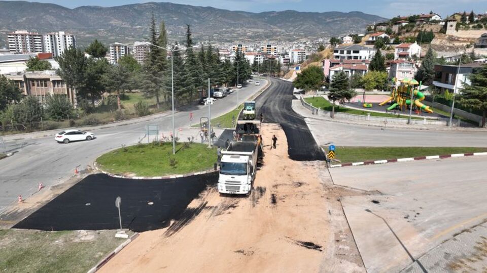 Tokat'ta Denizli Caddesi yenilendi