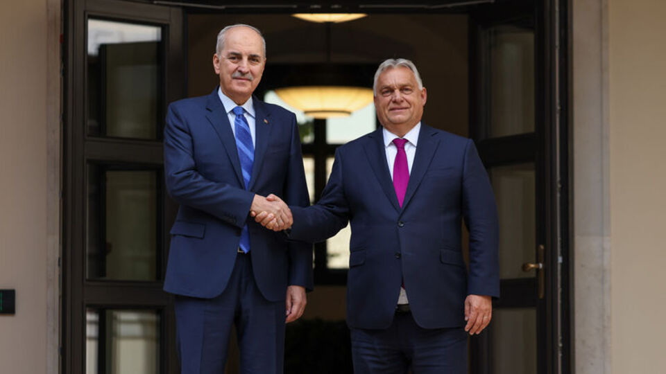 TBMM Başkanı Kurtulmuş, Orban ile görüştü