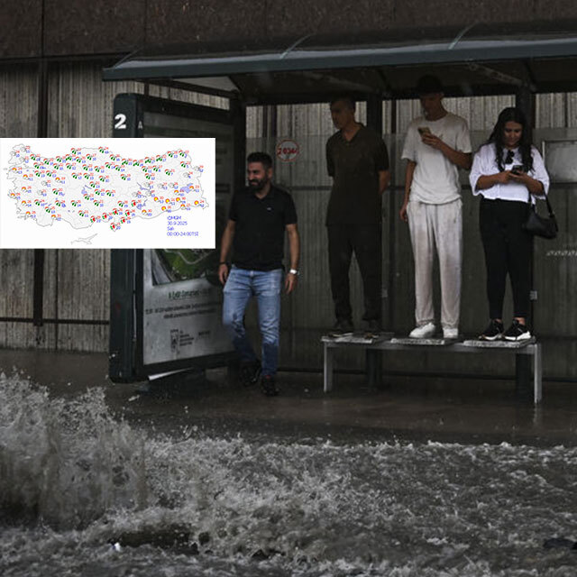 Meteoroloji'den kritik uyarı! 6 bölgede sağanak!