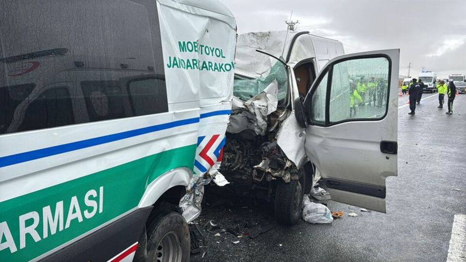 Feci kaza! 2'si şehit 3 can kaybı var!