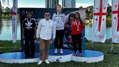 Cemre Güzel'den gümüş madalya!