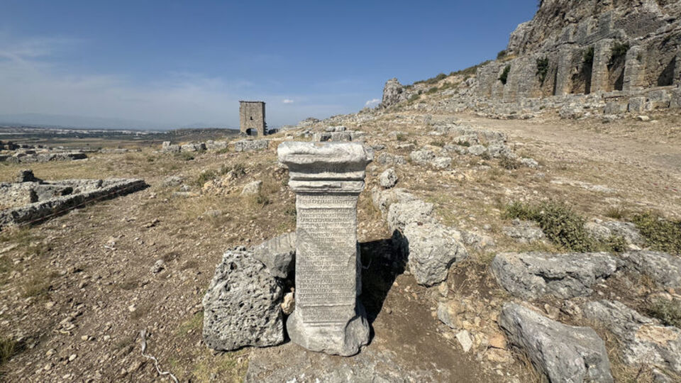 'Hayırsever Menodora'nın mezarı Antalya'da bulundu