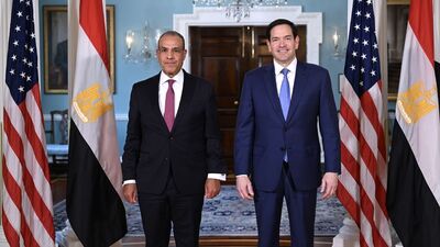 Mısır ile ABD Gazze'yi görüştü