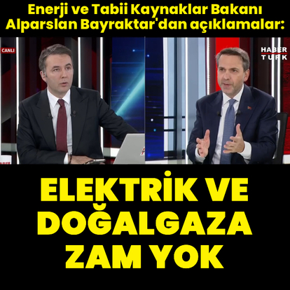 Bakan Bayraktar'dan açıklamalar