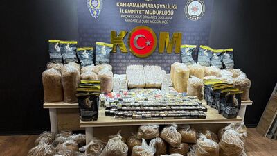 Kahramanmaraş'ta kaçakçılık operasyonu: 11 gözaltı