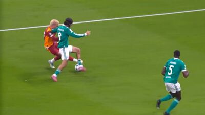 Galatasaray penaltı kazandı!