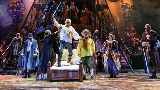 Don Kişot müzikalinden görkemli prömiyer