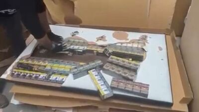 Kayseri'de gümrük kaçağı sigara ele geçirildi