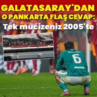Galatasaray, Liverpool'a cevap: Tek mucizeniz 2005'te!