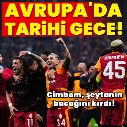 Tarihi gece!