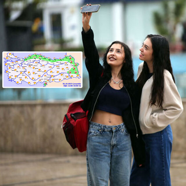 4 kent için 'sarı' alarm! 3 bölgede yağış var!