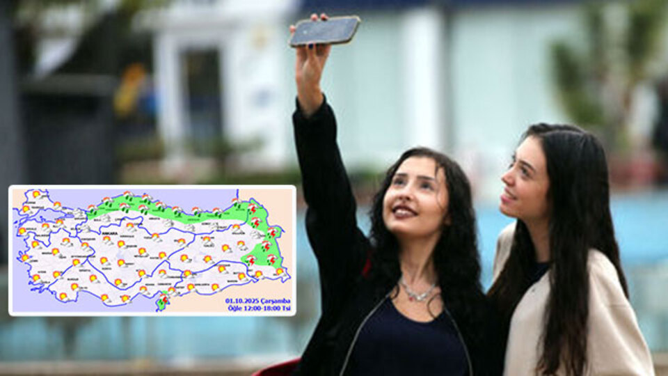 4 kent için 'sarı' alarm! 3 bölgede yağış var!