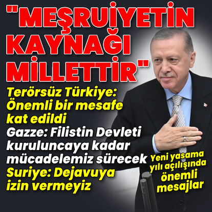 Meclis yeni yasama yılına başlıyor