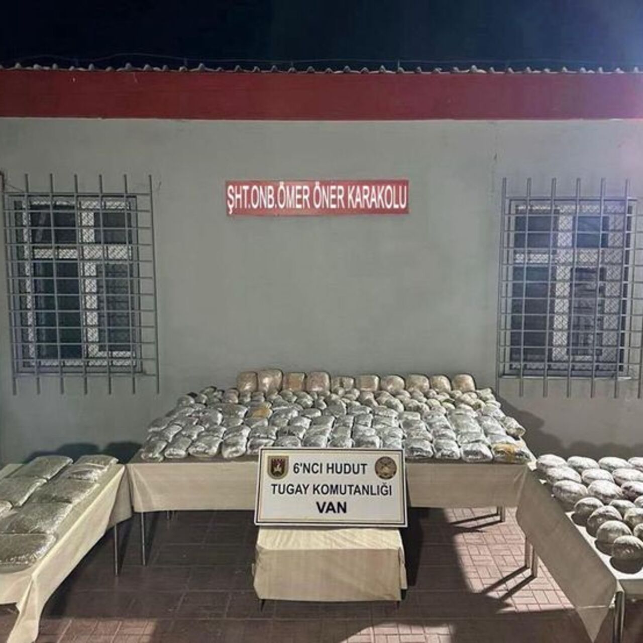 Van hudut hattında uyuşturucu ele geçirildi