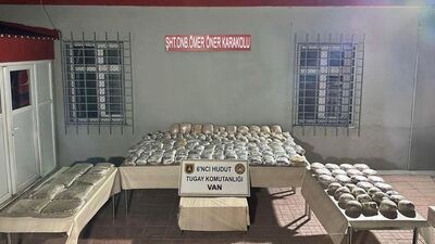 Van hudut hattında uyuşturucu ele geçirildi
