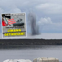 O an kameraya yansıdı... 'Kamikaze' insansız deniz aracı imha edildi!