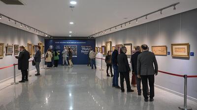 Tarihin Akışında Meşhur Hattatlar, Trabzon'da ziyarete açıldı