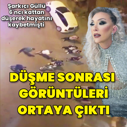 Düşme sonrası görüntüleri ortaya çıktı
