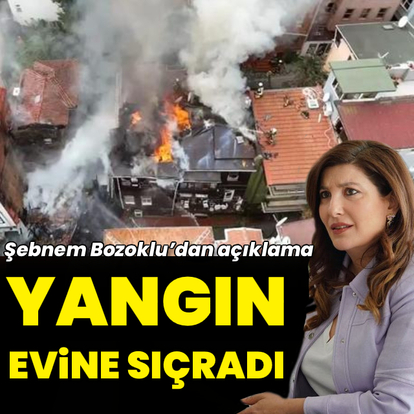 Yangın evine sıçradı