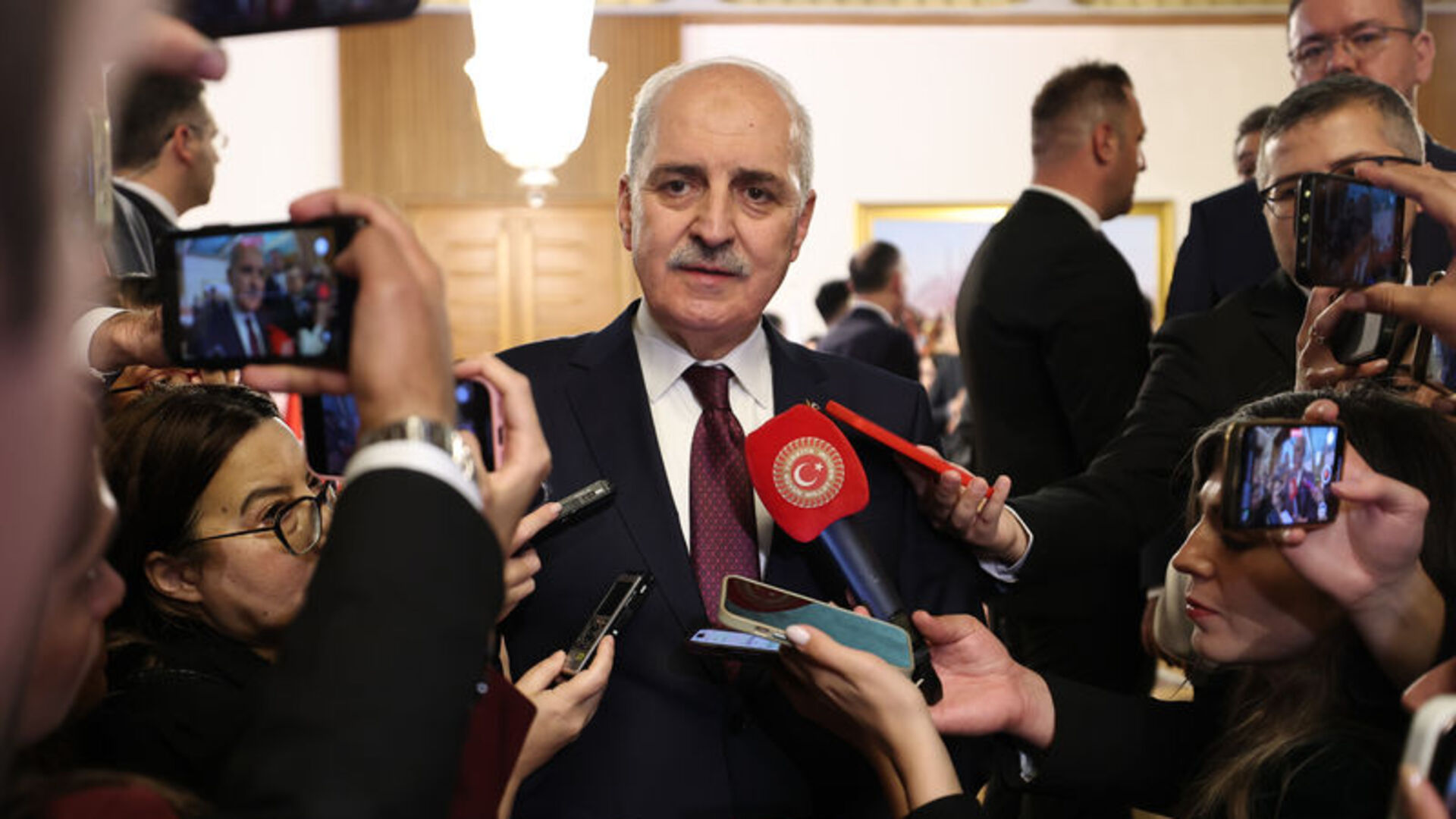 TBMM Başkanı Kurtulmuş: İsrail'in bir delilik yapmayacağı kanaatindeyim