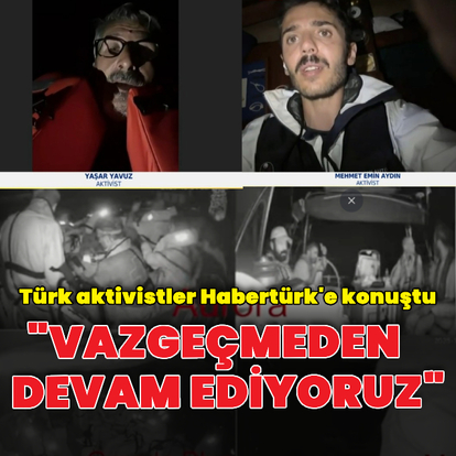 Türk Aktivistler Habertürk'e konuştu
