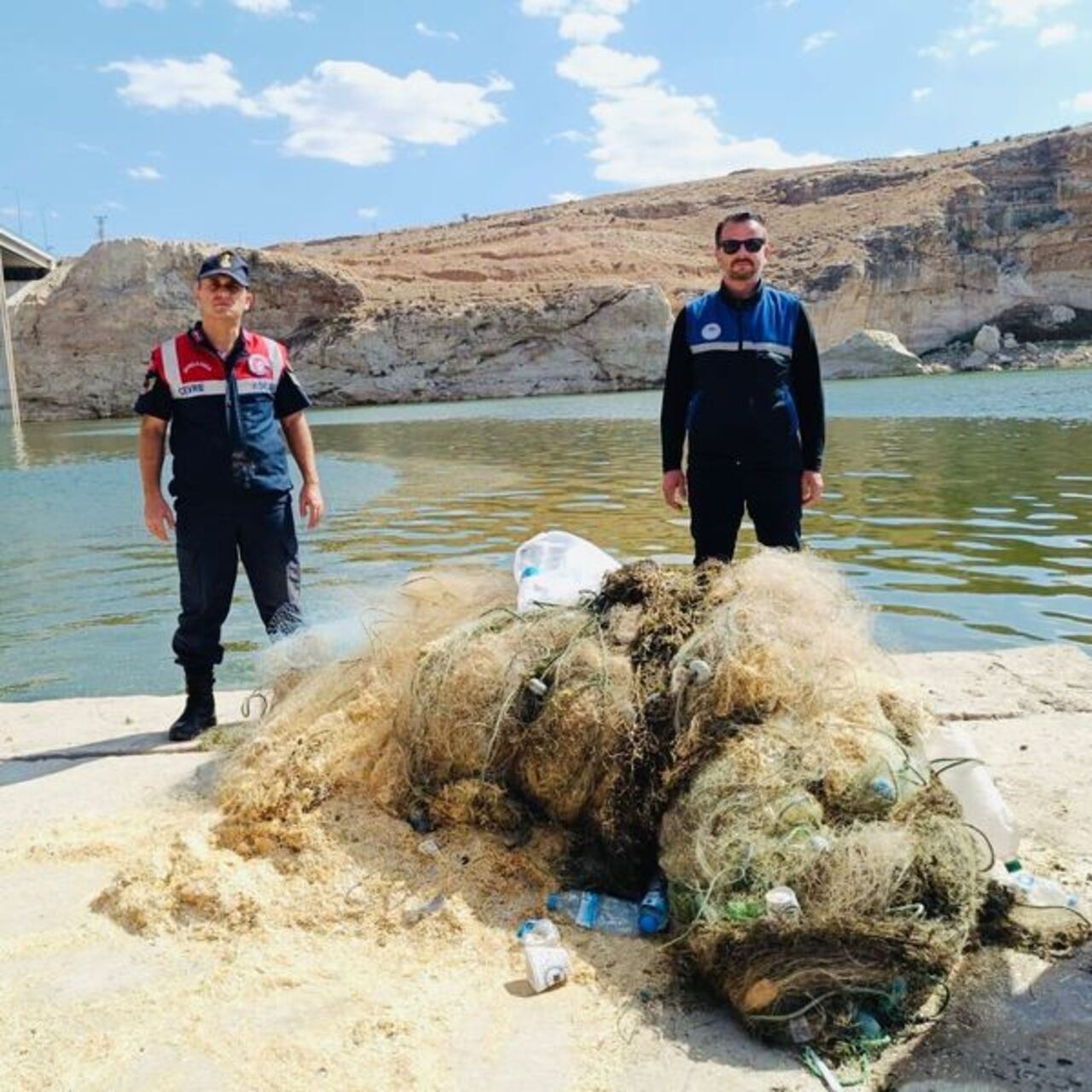 Dicle'de 3.5 kilometrelik hayalet ağ