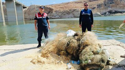 Dicle'de 3.5 kilometrelik hayalet ağ