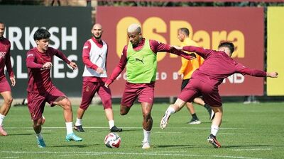 Galatasaray'da derbi hazırlığı!