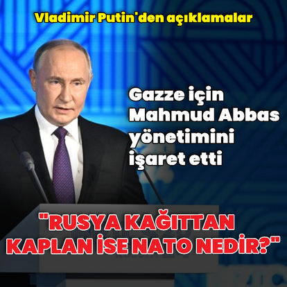 Putin: Rusya'nın NATO'ya saldıracağına inanmak imkansız