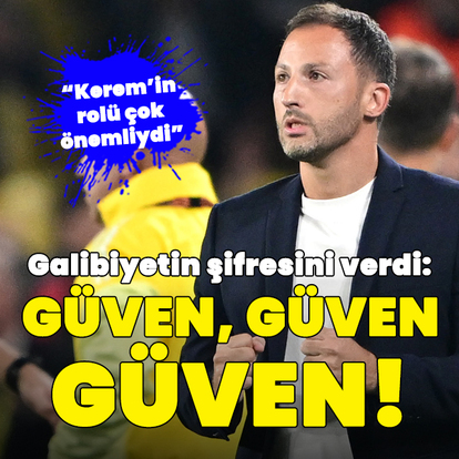 Tedesco galibiyetin şifresini verdi!