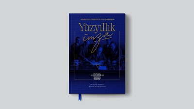 100. yılına özel kitap