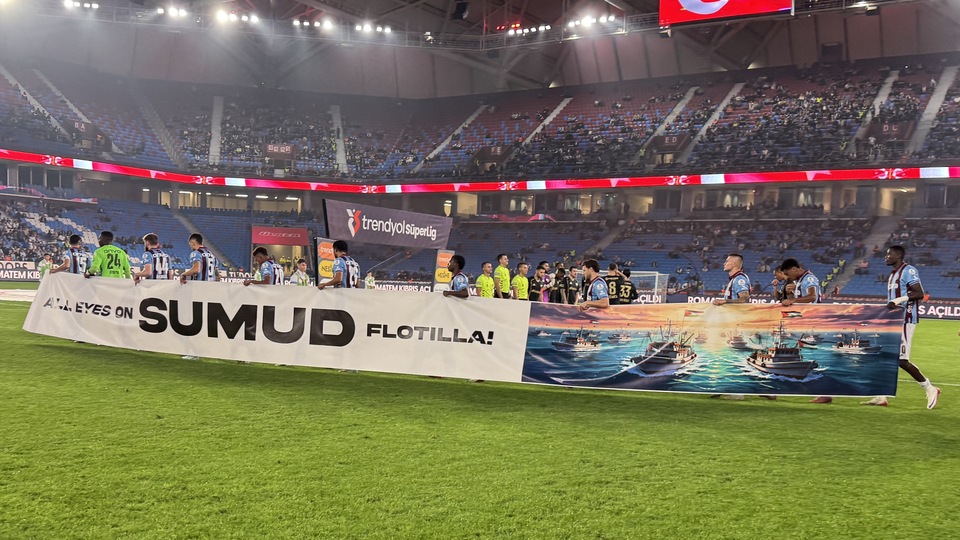 Trabzonspor'dan Gazze'ye destek!