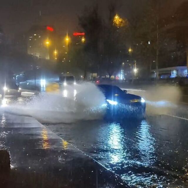 İstanbul'da sağanak yağış