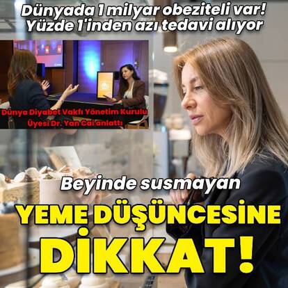 Food Noise: Obeziteyle mücadeleyi sekteye uğratıyor