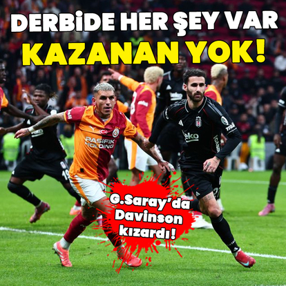 Derbide her şey var kazanan yok!