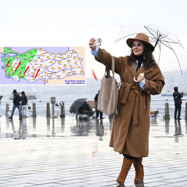 Üç büyük kentte yağış var... 5 bölgede sağanak!