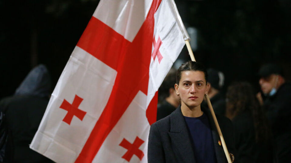 Gürcistan'da halk yerel seçimler için sandık başında
