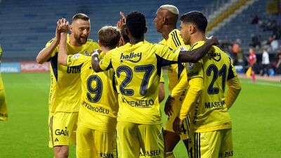 İşte Fenerbahçe'nin Samsunspor kadrosu!