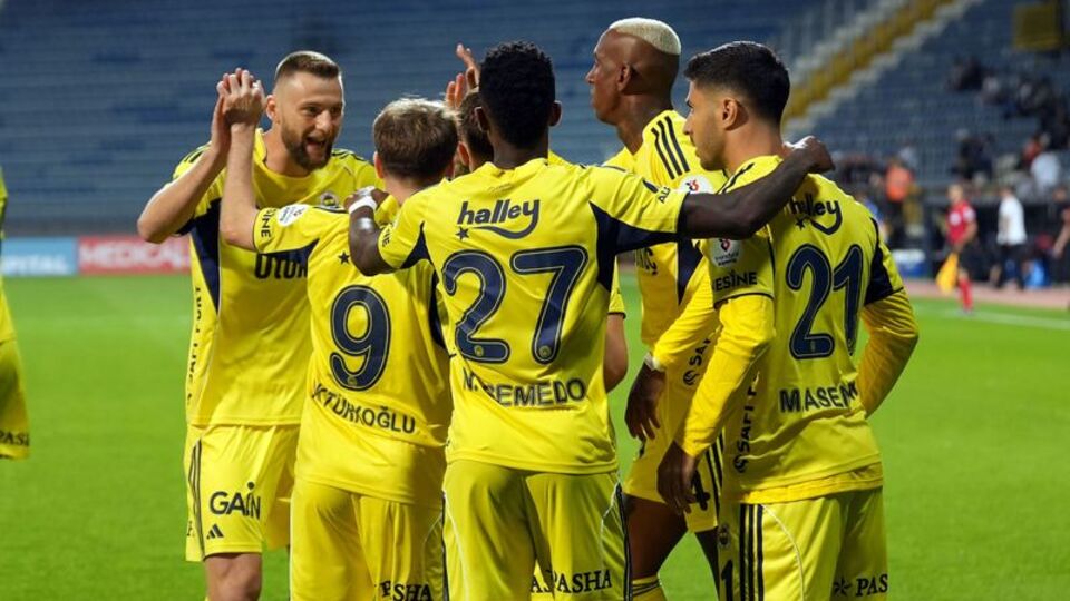 İşte Fenerbahçe'nin Samsunspor kadrosu!