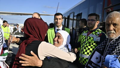 Siyasetten Türkiye'ye gelen Sumud aktivistlerine selam