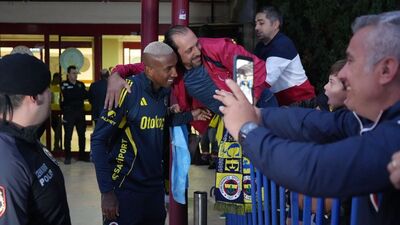 Fenerbahçe'ye Samsun'da coşkulu karşılama