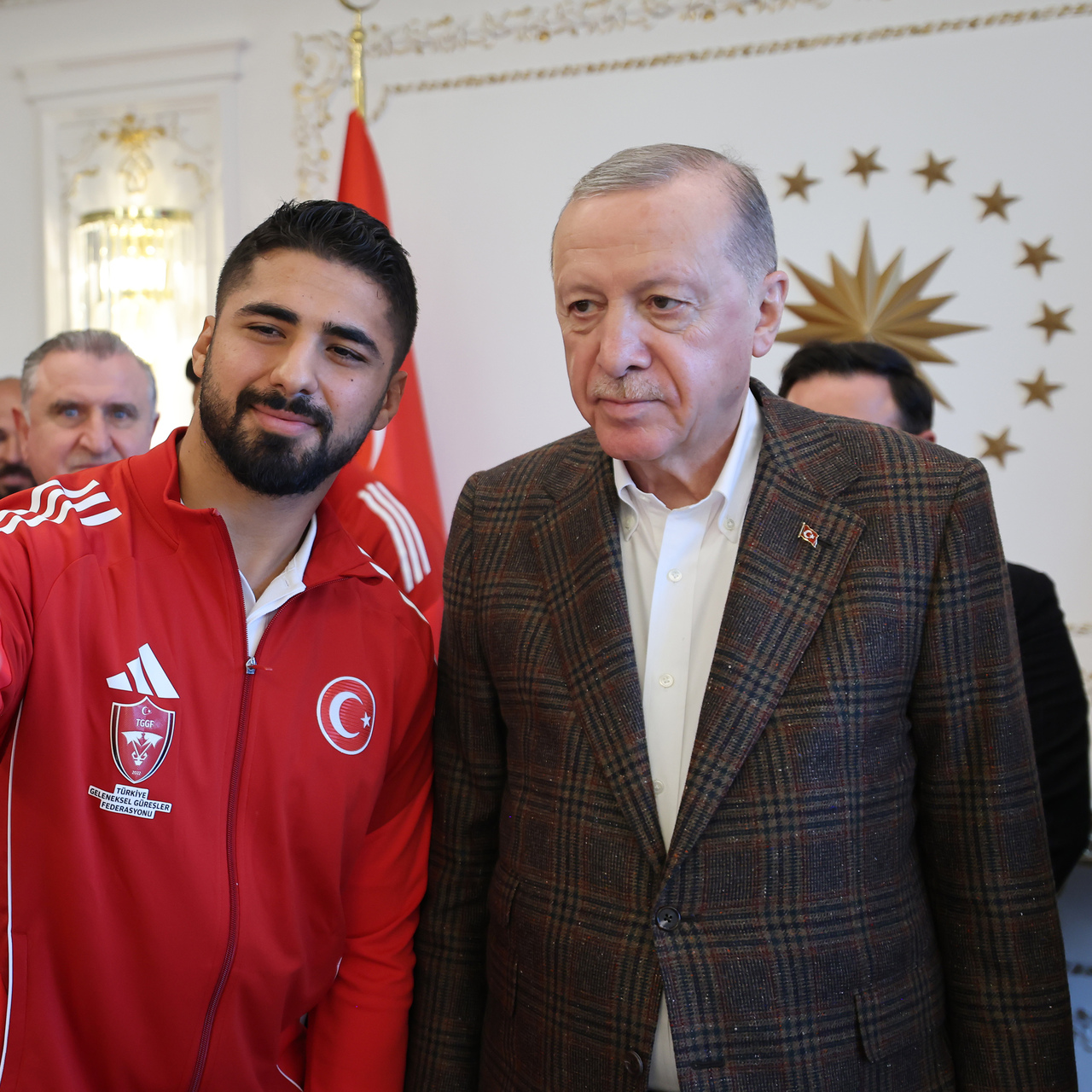 Türkiye Yağlı Güreş Ligi Boy birincilerini kabul etti!