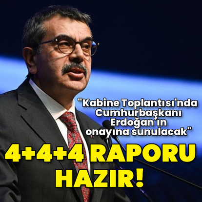 Milli Eğitim Bakanı Tekin'den 4+4+4 açıklaması