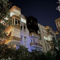 Alanya’da evde çıkan yangında 1 kişi öldü, 1 kişi yaralandı