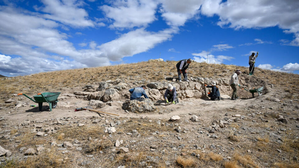 Garibin Tepe'de heyecanlandıran keşif