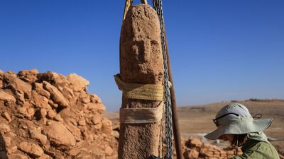 Karahantepe'de tarihte bir ilk!