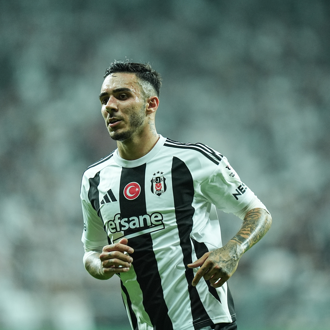Emirhan Topçu derbide 